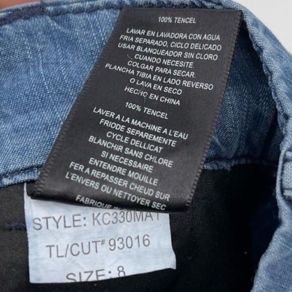 Kut from the cloth blue denim like material 8 BoxB - Picture 7 of 8